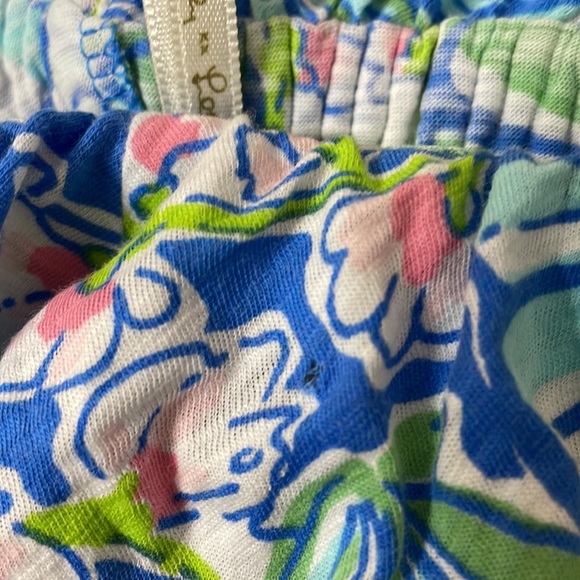 Lilly Pulitzer Wiley Ruffle strapless Top size Small - Picture 9 of 9